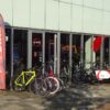 Buitenkant gebouw M-Bikes Groningen